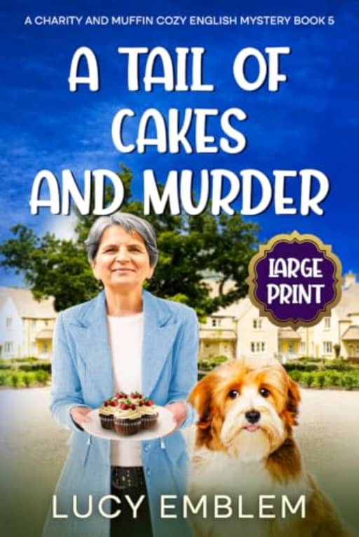 A Tail of Cakes and Murder: A Charity and Muffin Cozy English Mystery (The Charity and Muffin LARGE PRINT English Cozy Mysteries), by Lucy Emblem