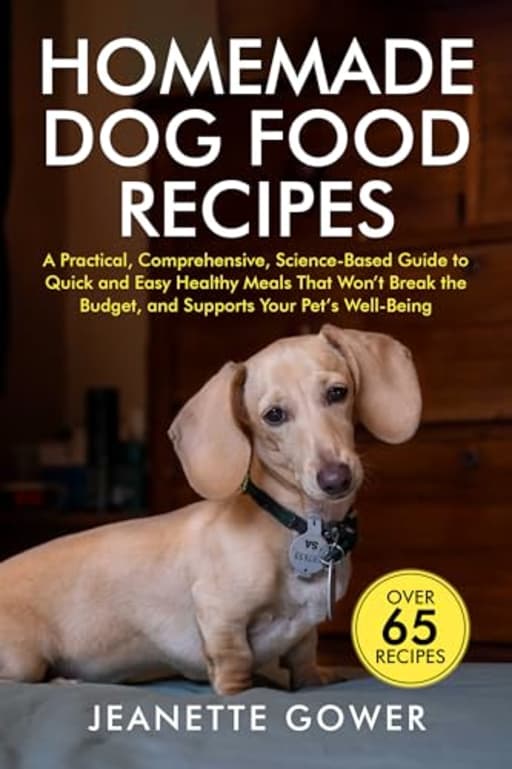 Homemade Dog Food Recipes: A practical, comprehensive, science-based guide to quick and easy healthy meals that won't break the budget, and supports your pet's well-being, by Jeanette Gower