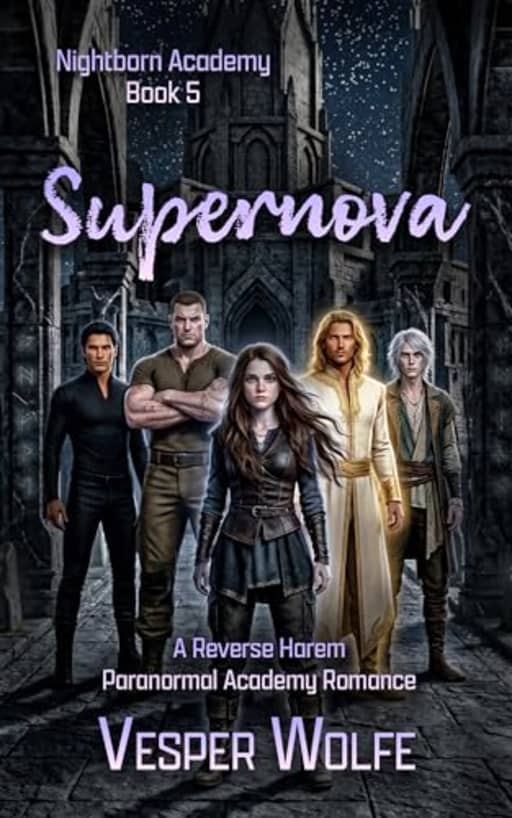Supernova: A Reverse Harem Paranormal Academy Romance (Nightborn Academy Book 5), by Vesper Wolfe