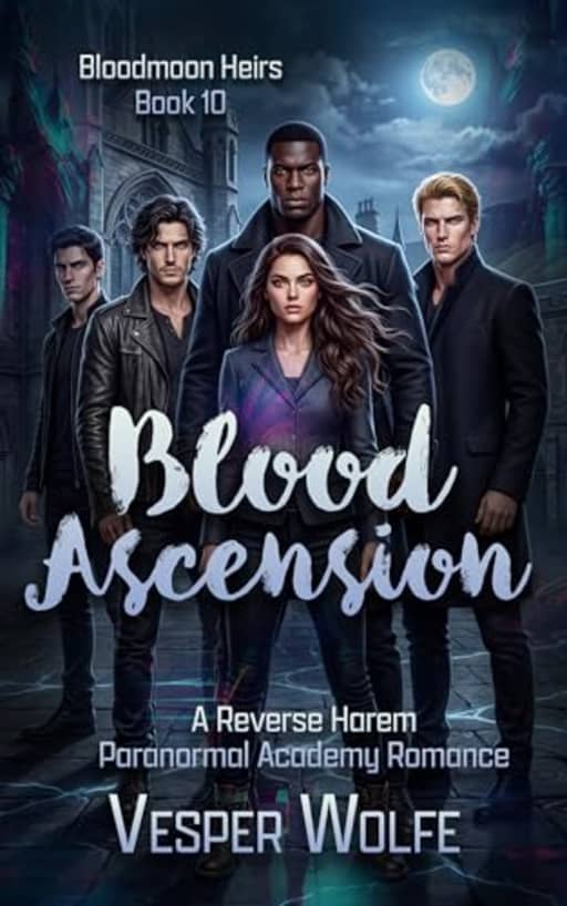 Blood Ascension: A Reverse Harem Paranormal Academy Romance (Bloodmoon Heirs Book 10), by Vesper Wolfe