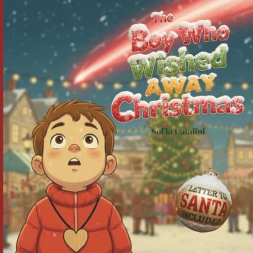 The Boy Who Wished Away Christmas: A Children's Illustrated Christmas Story about love, loss, and believing again, Letter to Santa included, Age 3+ (The "Hearts and Healing" Collection), by Sofia Catalini