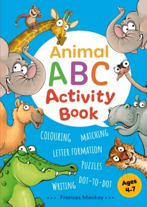 Animal ABC Activity Book, by Frances Mackay