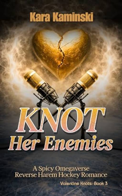 Knot Her Enemies: A Spicy Omegaverse Reverse Harem Hockey Romance (Valentine Knots), by Kara Kaminski