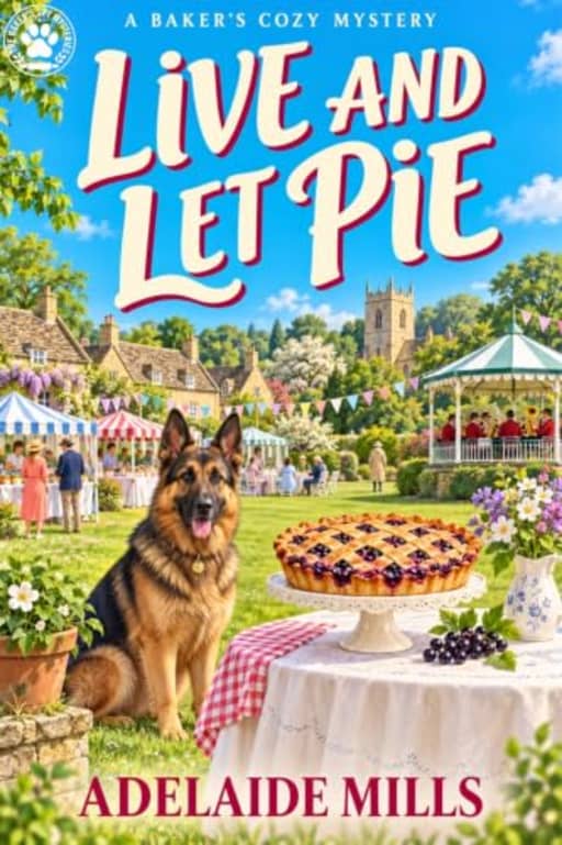 Live and Let Pie: A British Senior Sleuth Cozy Mystery (The Baker's Spy Mysteries Book 2), by Adelaide Mills