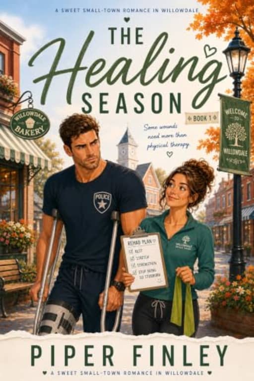 The Healing Season: A Heartwarming Small Town Romance Comedy (Willowdale Falls Book 1) - Clean Romance, by Piper Finley