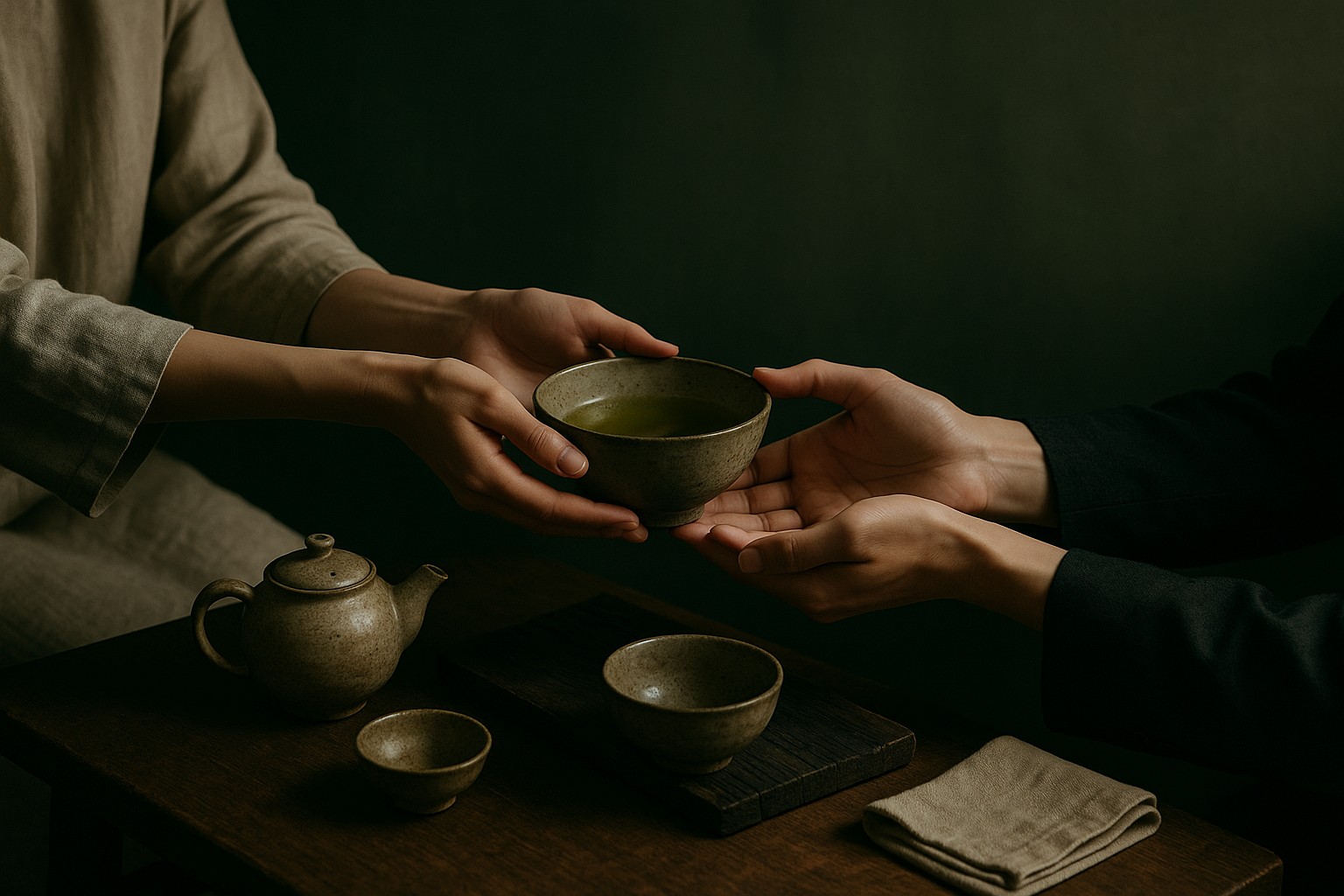Omotenashi: Japanische Gastfreundschaft und Teekultur