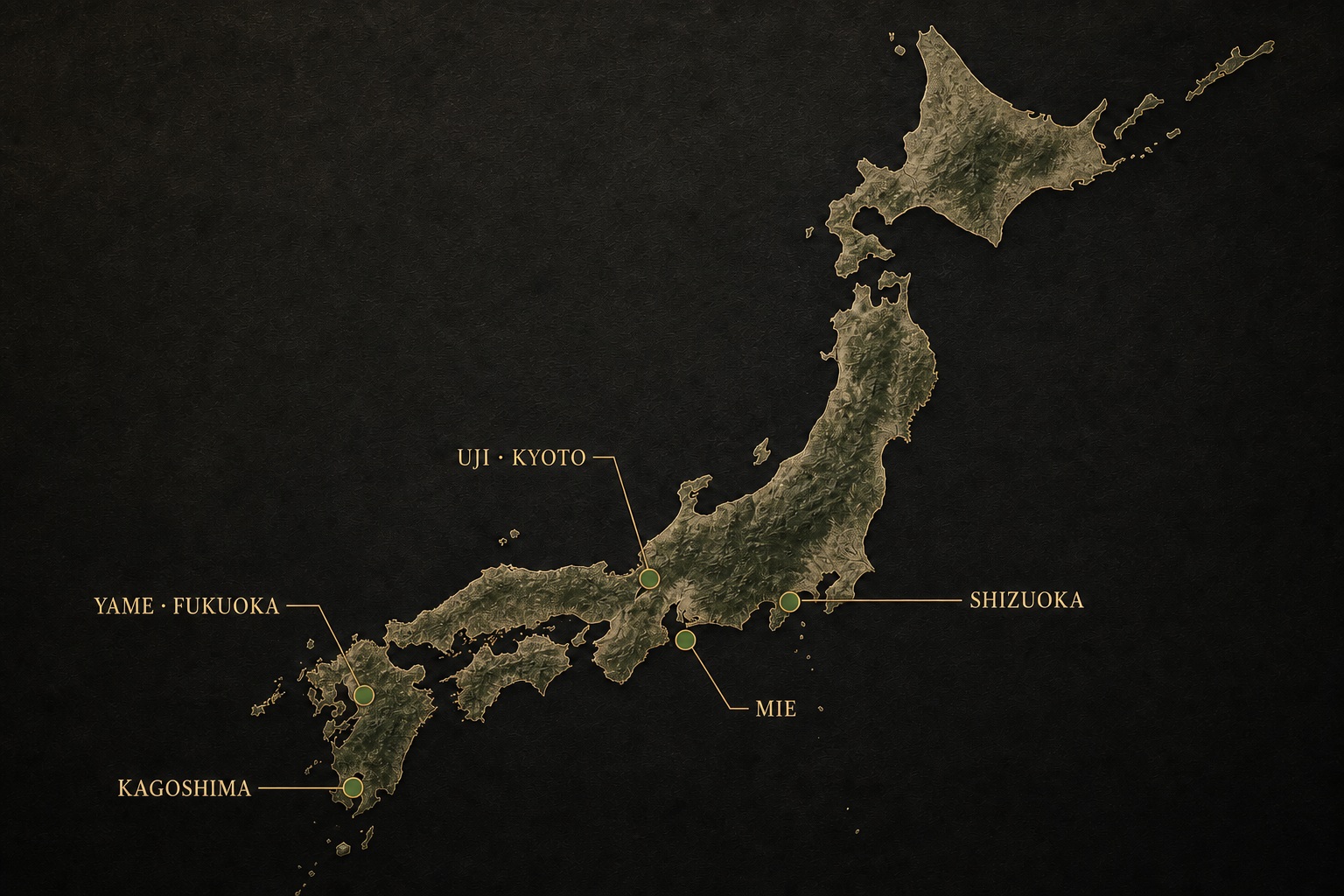 Japan’s Five Great Tea Regions