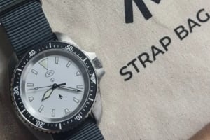 British Military Dive Watch Gets Bold White Makeover