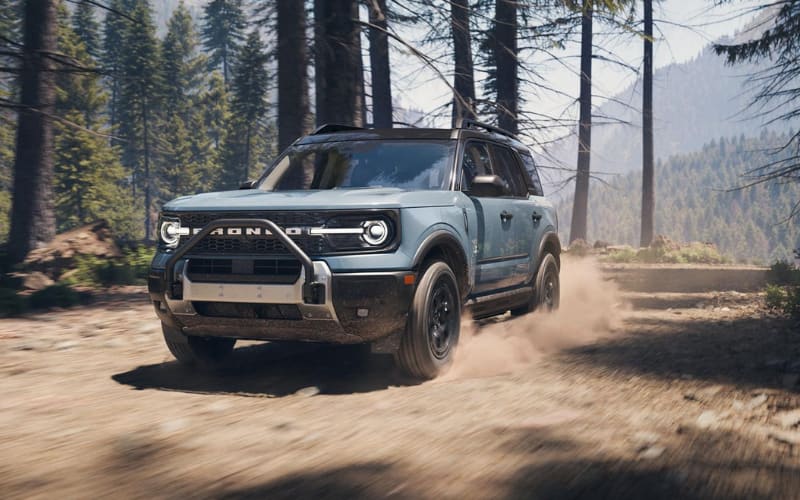 The 2025 Bronco Sport Sasquatch Rules OffRoad