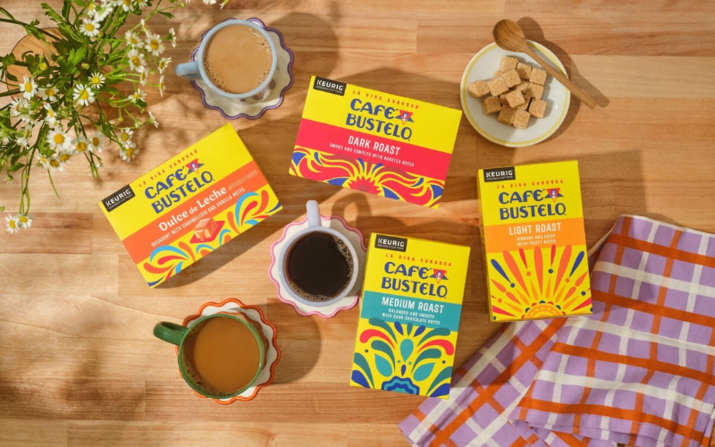 Caf Bustelo Expands Ground Coffee Lineup with Vibrant New Roasts for Every Coffee Lover