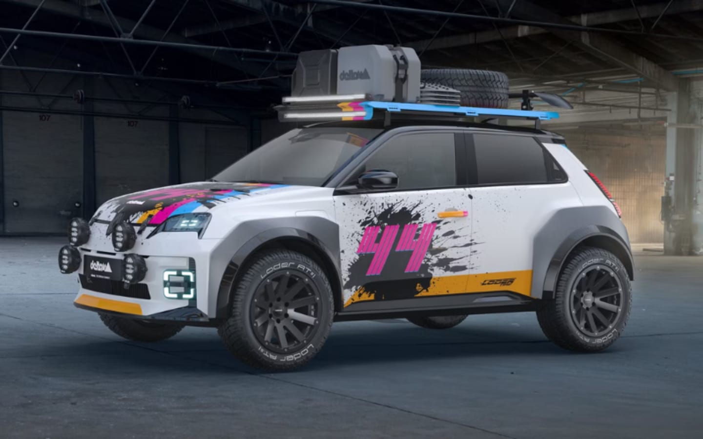 Renault 5 EV Goes Wild with Delta 4x4 OffRoad Makeover