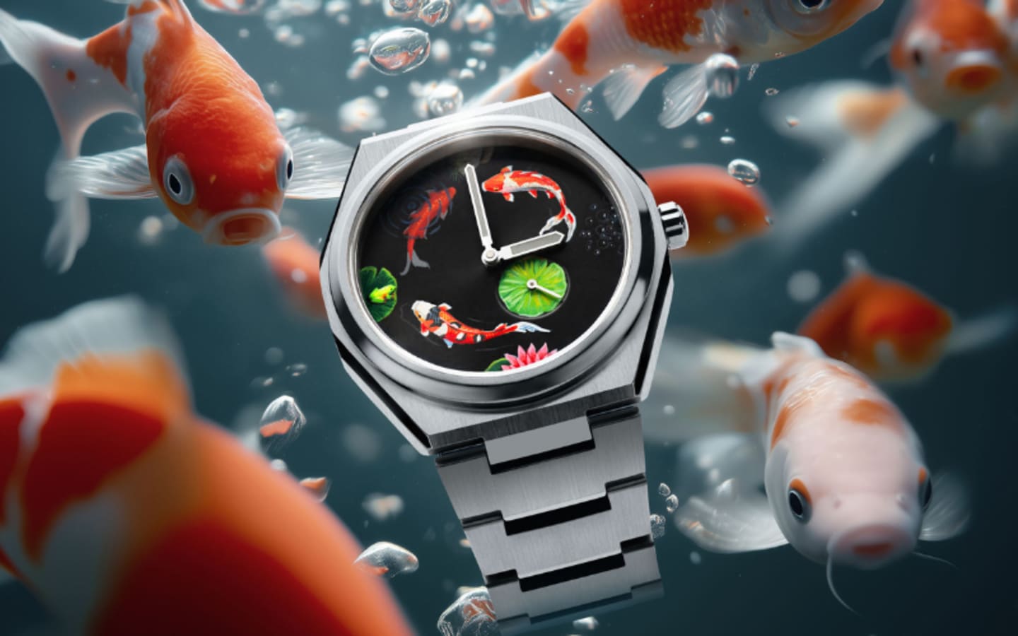 This Koi Watch Captures Lifes Quiet Strength