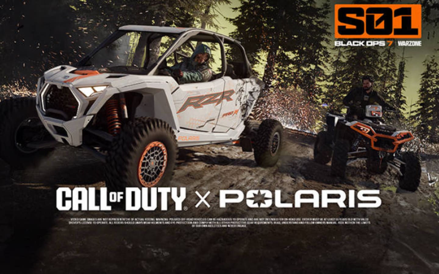 Polaris Rides Invade Call of Duty Warzone