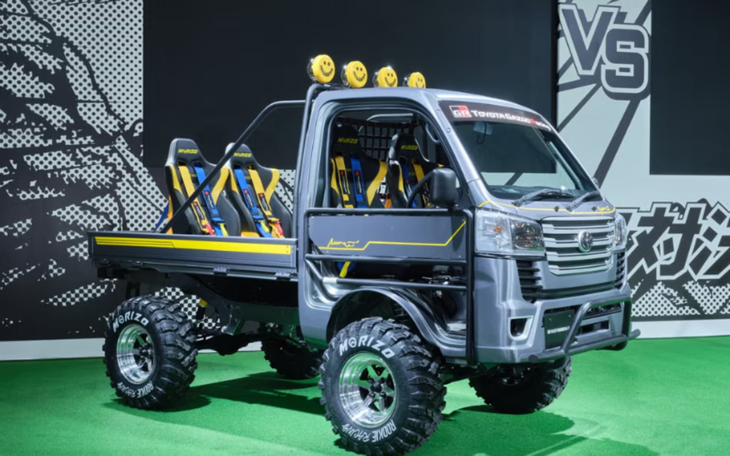 Toyotas Cheeky Kei Truck Stunt Crushes MR2 Dreams at Tokyo Auto Salon