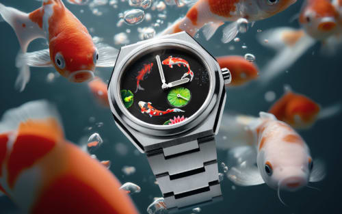 This Koi Watch Captures Life's Quiet Strength