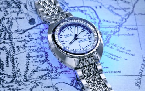 Dive Deep with Doxa's Latest Shark-Inspired Timepiece