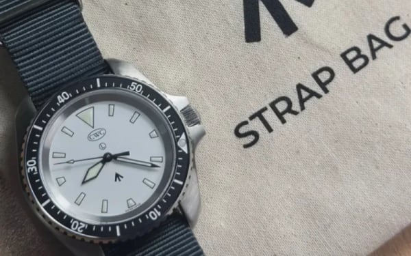 British Military Dive Watch Gets Bold White Makeover