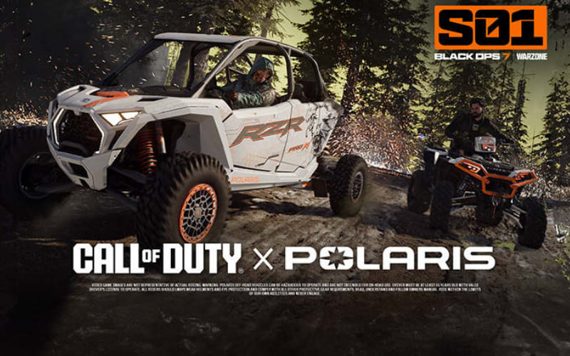 Polaris Rides Invade Call of Duty Warzone