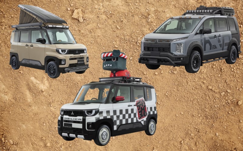 Mitsubishi's Delica Overland Revolution Hits Tokyo