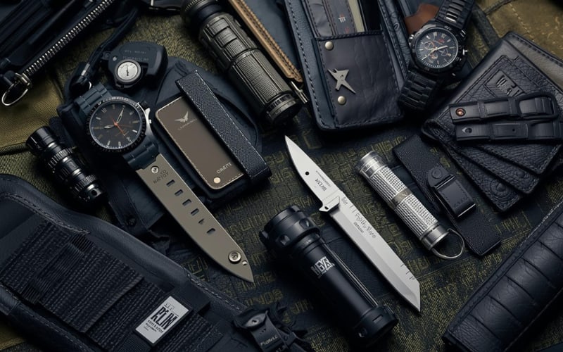 EDC Must-Haves: Watches, Knives, Wallets, Lights