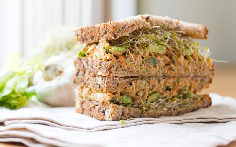 Chickpea Salad Sandwich