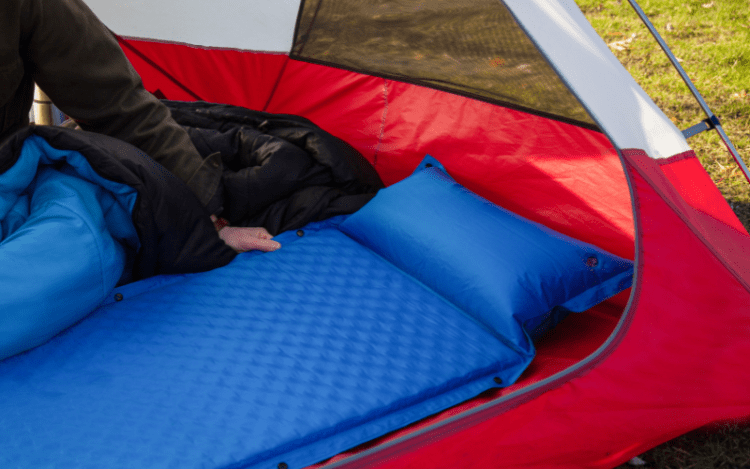 Self-Inflating Sleeping Pad with Adjustable Firmness