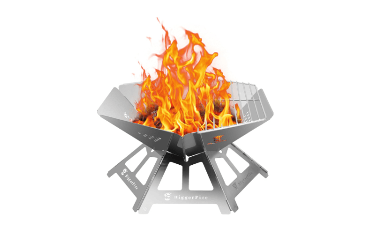 Collapsible Stainless Steel Fire Pit
