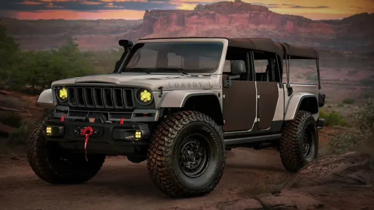 Jeep Convoy Concept: Military Might Meets Classic Cool
