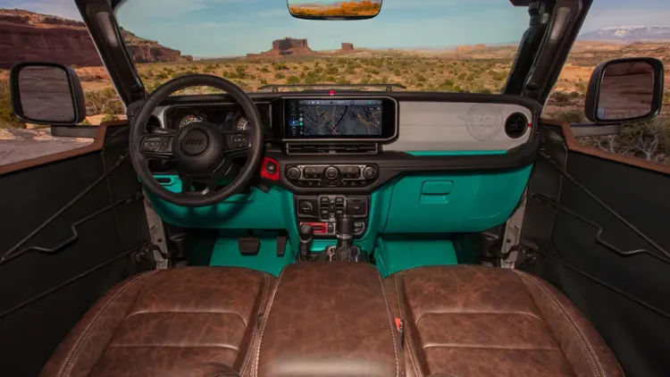 Jeep Convoy Concept: Interior