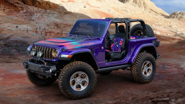 Jeep Rewind Concept: A Nostalgic ’80s Party on Wheels
