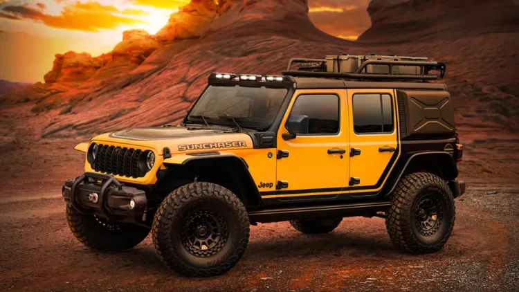 Jeep Wrangler 4xe Rubicon Sunchaser Concept: Built for All-Day Adventure