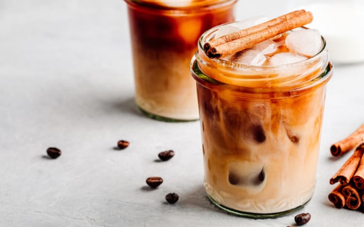 5. Cinnamon Iced Coffee