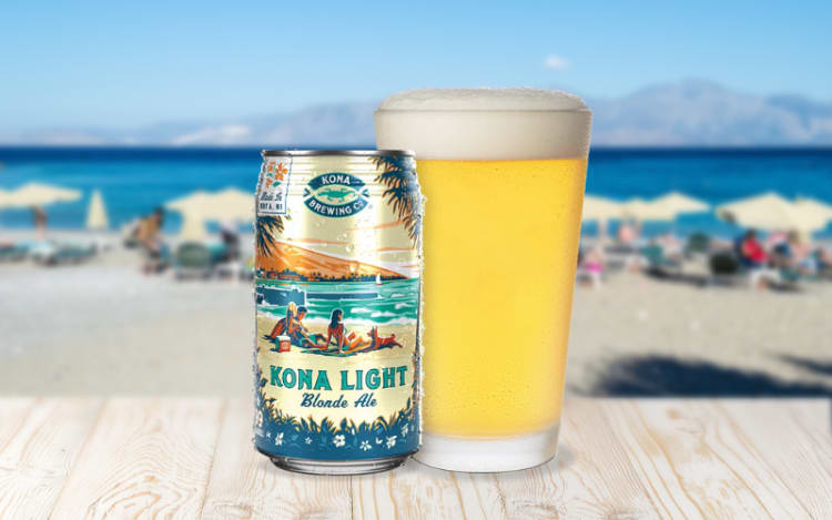 6. Kona Light Blonde Ale