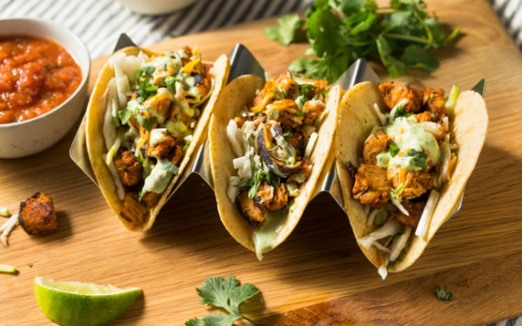 Chicken Tacos for Game Night