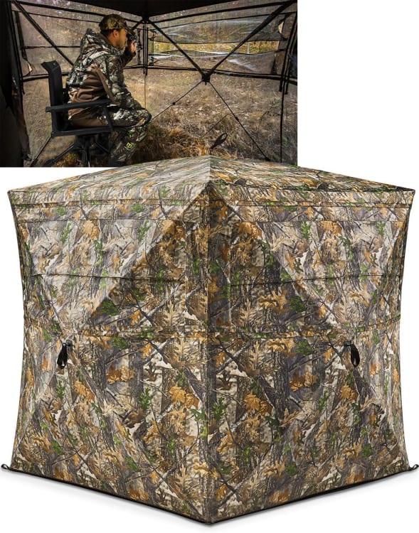 Hunting Blind See Through with Carrying Bag