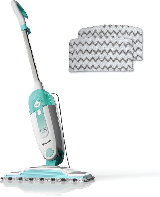 Shark Steam Mop with 2 Machine Washable Dirt Grip Pads