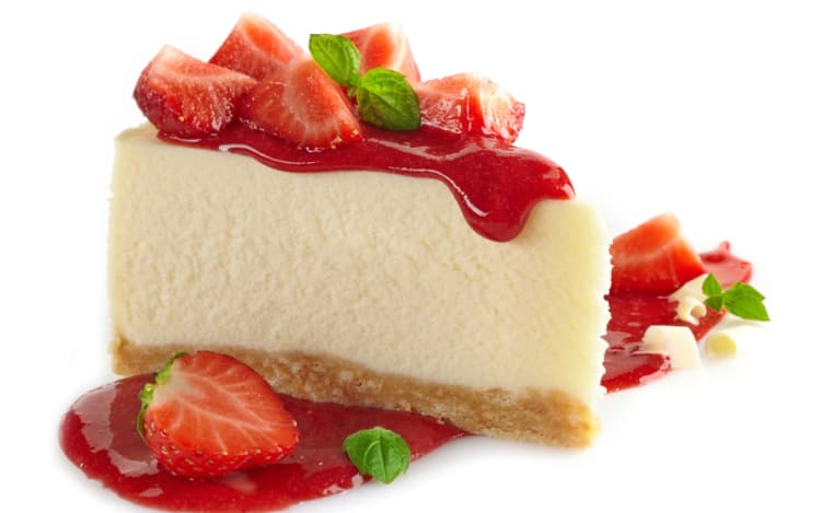 Strawberry Streusel Cheesecake