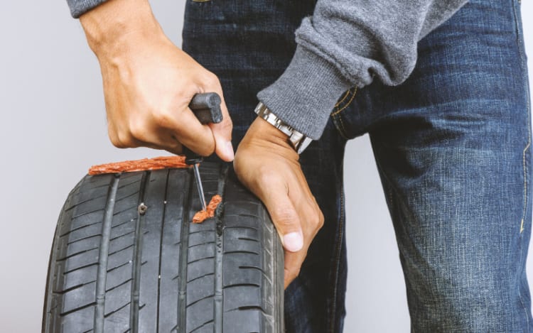 3. Tire Plug Kit for Flat Fixes