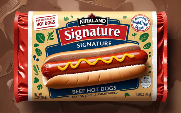 4. Kirkland Signature Beef Hot Dogs