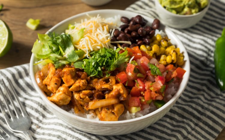 Kirkland Signature Chicken Burrito Bowl