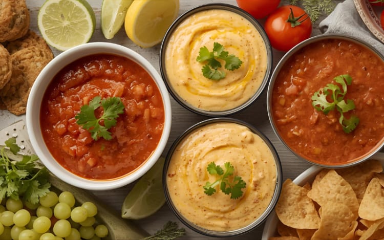Bulk Salsa and Queso Dip
