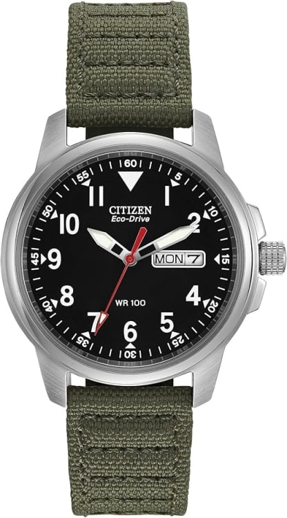 4. Citizen Eco-Drive BM8180: Solar-Powered Smarts