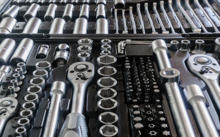 Heavy-Duty Socket Wrench Set
