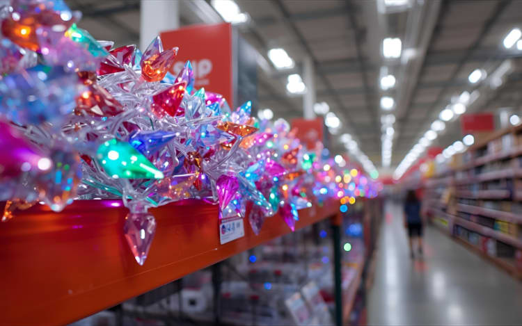 Sparkly LED Gem Garland