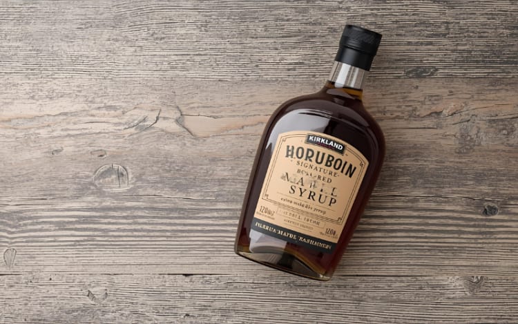 Kirkland Signature Bourbon Barrel-Aged Maple Syrup