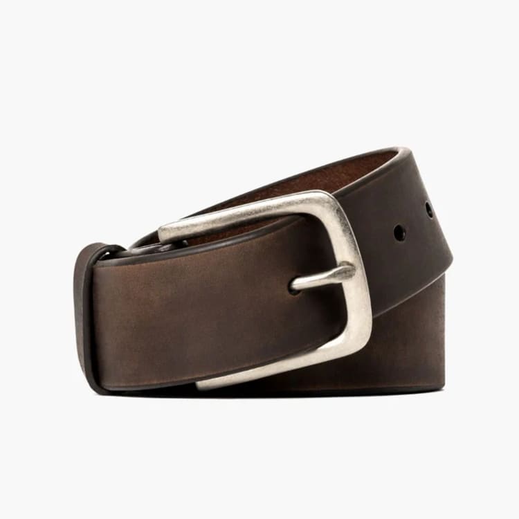 A Solid Leather Belt That’ll Outlive You