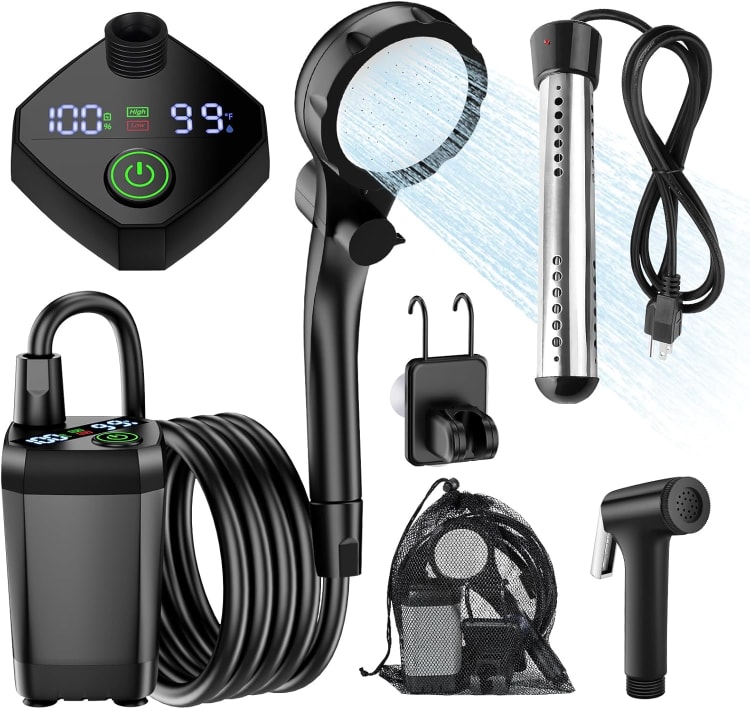 Portable Hot Shower System