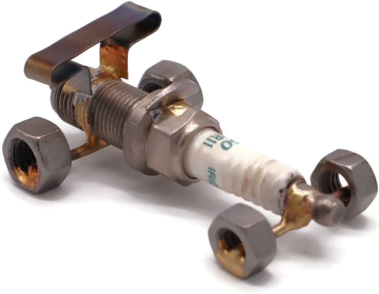 Real Auto Parts Desk Sculpture