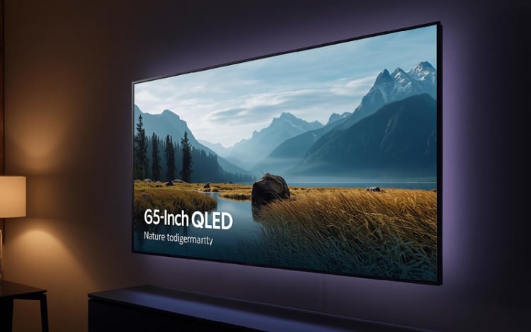 Samsung 65-Inch QLED 4K Smart TV