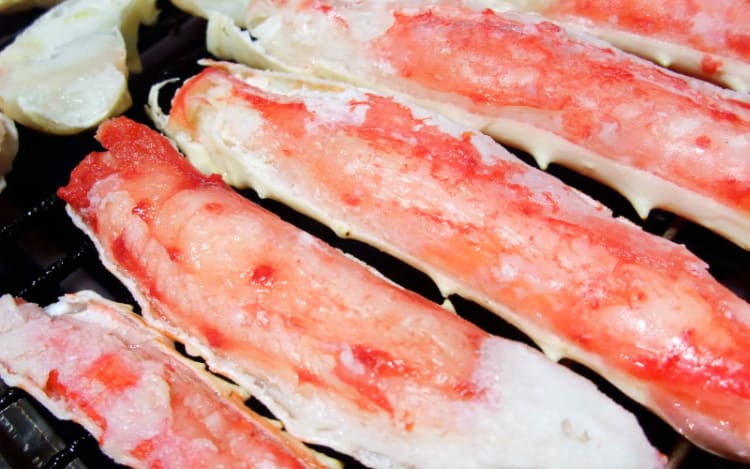 Alaska Glacier Red King Crab Legs